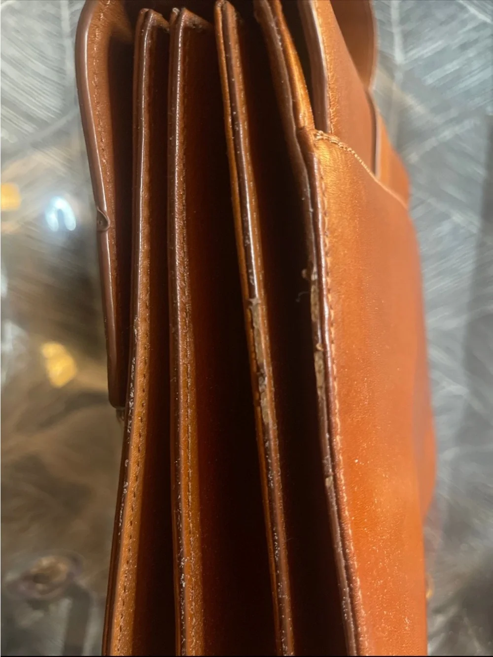 Brahmin Saddle Brown Leather Top-Handle Satchel